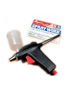 Aerógrafo Tamiya Spray Work Basic com bico de 0,3 mm