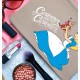 Estojo de maquiagem Alice no País das Maravilhas