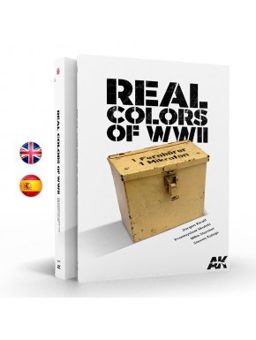Livre Real Colors of WWII avec guide des couleurs militaires