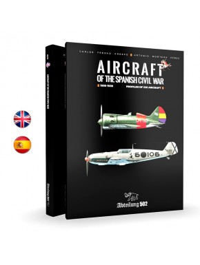 Livre Avions Guerre Civile Espagnole avec profils d'avions