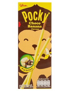 Pocky Snack Sabor Plátano y Chocolate