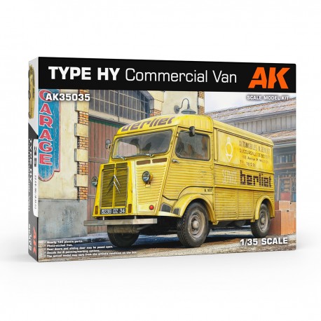 Maquette 1/35 fourgonnette Citroën Type HY