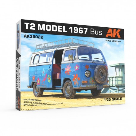Maquette T2 Model 1967 Bus 1/35 d'AK-Interactive