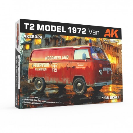 Kit modelismo furgoneta T2 Model 1972 AK