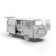 Modèle T2 1972 Commercial Van AK-Interactive