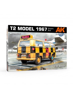 T2 Model 1967 Airport Bus par AK-Interactive à l'échelle 1/35