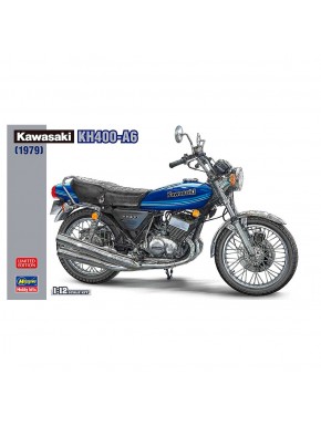 Kit de maquette d'une Kawasaki KH400-A6 1979 à l'échelle 1/12