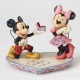 Figura Mickey Mouse & Minnie Mouse Jim Shore Ring Dish