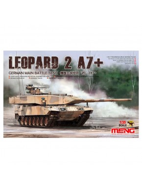 Maquette char Leopard 2A7+ échelle 1/35 Meng
