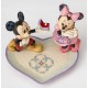 Figura Mickey Mouse & Minnie Mouse Jim Shore Ring Dish