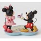 Figura Mickey Mouse & Minnie Mouse Jim Shore Ring Dish