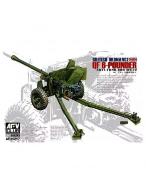 Modèle à l'échelle Ordnance QF 6-Pdr. Canon Antichar MK.IV 1/35