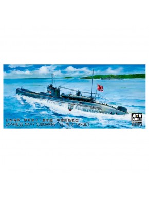 Modèle à l'échelle 1/350 du sous-marin japonais I-27