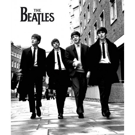 Mini Poster Des Beatles à Londres