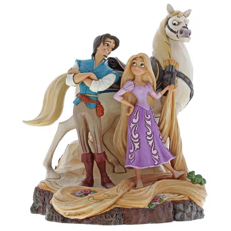 Figura Disney Rapunzel Jim Shore Live Your Dream Tangled