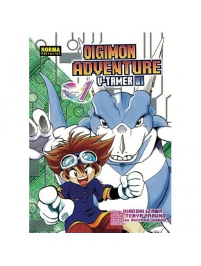 Couverture du manga Digimon Adventure V-Tamer 01
