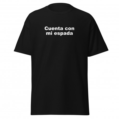 Camiseta preta ou branca com frase O Senhor dos Anéis