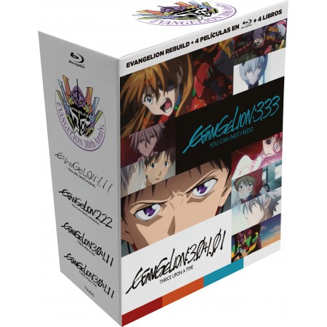 Boîte collection complète DVD Evangelion Rebuild