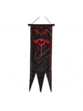 Réplique de bannière de 140 cm de Sauron du Seigneur des Anneaux