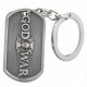 Metal key ring God of War