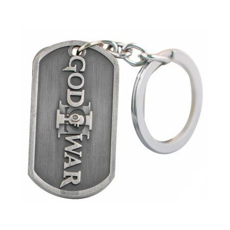 Metal key ring God of War