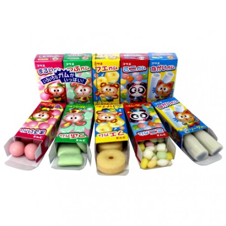 Set de chicles de 5 sabores Koris