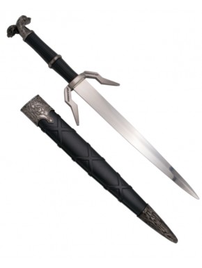 Daga réplica de espada The Witcher en acero y níquel