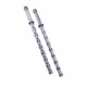 Bastones de electrochoque Viuda Negra con luz LED