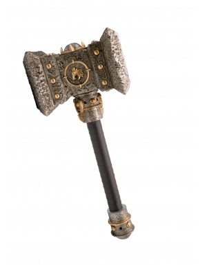 Réplique en résine du marteau DoomHammer de Thrall