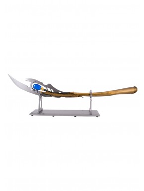 Sceptre de Loki échelle 1:1 avec lumière LED et base illuminée