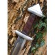 Épée viking en acier type Petersen H
