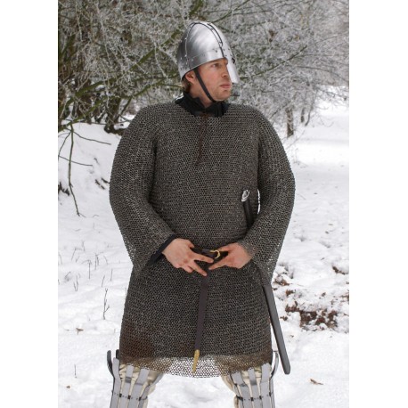 Haubert en cotte de mailles ULFBERTH, anneaux aluminium
