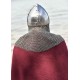 Casque Vendel avec camail prêt au combat