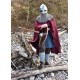Casque Vendel avec camail prêt au combat