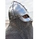 Casque Vendel avec camail prêt au combat