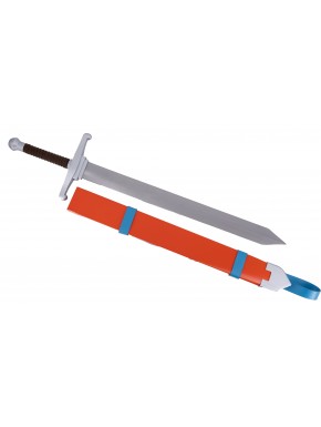 Épée réplique Trunks de Dragon Ball avec fourreau rouge