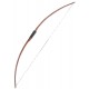 Arc long marron foncé Agincourt de 147 cm