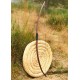 Arc long marron foncé Agincourt de 147 cm
