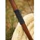 Arc long marron foncé Agincourt de 147 cm
