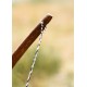 Arc long marron foncé Agincourt de 147 cm