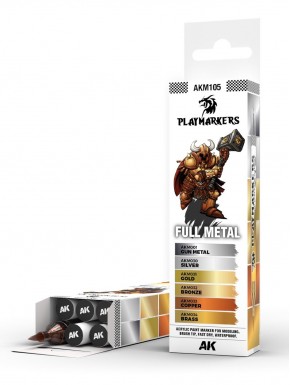 marqueurs métalliques Playmarkers pour modélisme