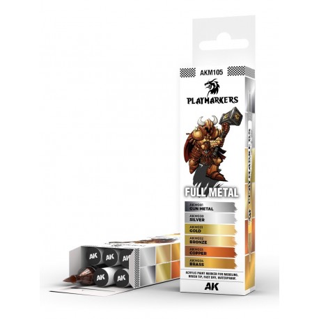 marcadores metálicos Playmarkers para modelismo