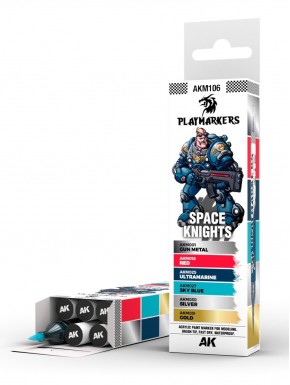 Set de marqueurs Space Knights de AK-Interactive