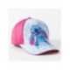 casquette rose de Stitch pour enfants