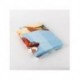 Serviette bleu clair Pat' Patrouille avec chiots en tenue de secours
