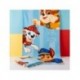 Toalla azul claro de Paw Patrol con cachorros en traje de rescate