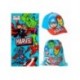 Ensemble de serviette et sac Avengers multicolore