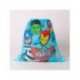 Ensemble de serviette et sac Avengers multicolore