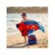 Ensemble serviette et sac bleu Spider-Man