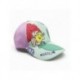 Gorra infantil de Ariel en tonos pastel